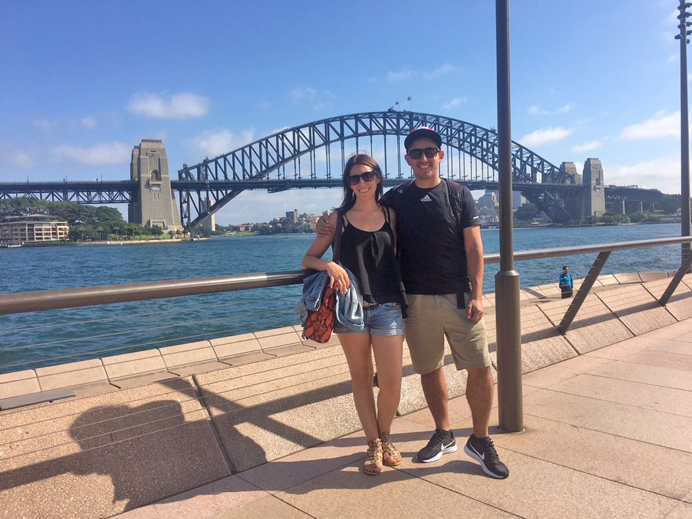 Carolina sydney harbour bridge